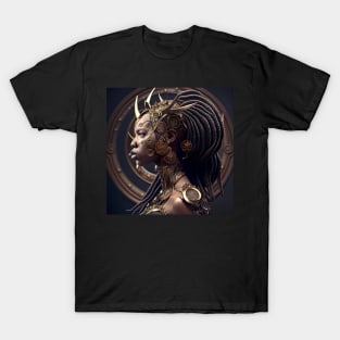 Afro Futuristic Zodiacs Scorpio T-Shirt